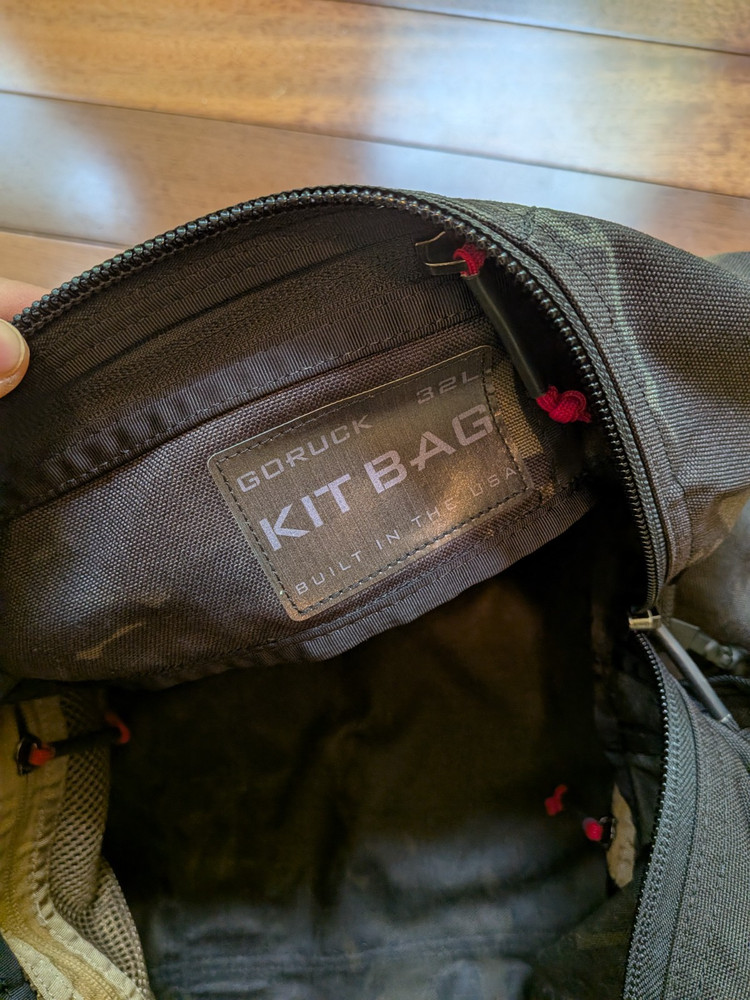 GORUCK Kit Bag 32L (Black Multicam) Original Version - Made in USA