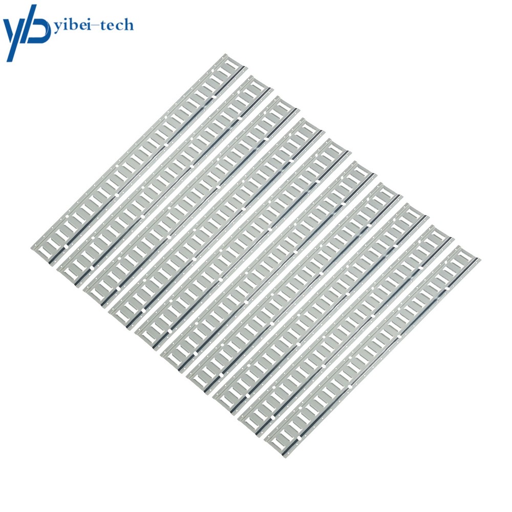 4' E Track Tie Down Rail New Kit Silver For Cargo Trailer 10 Pack Galvanized