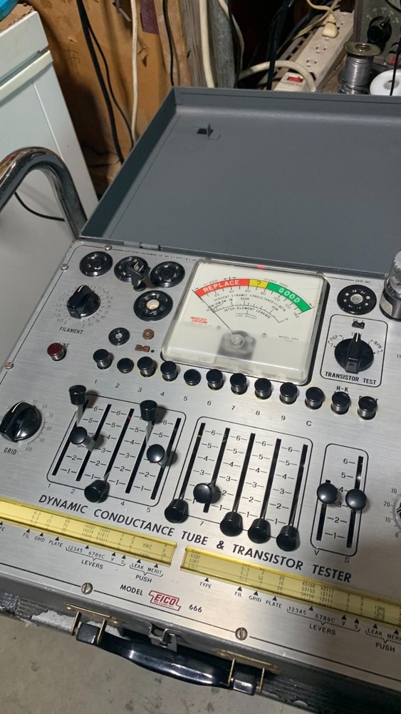 EICO 666 tube tester