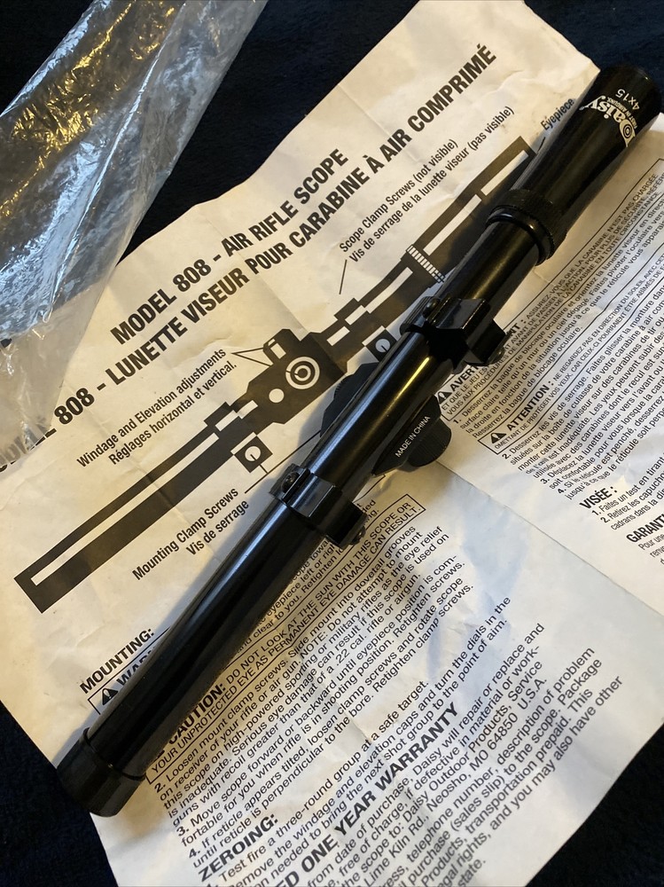 AIR RIFILE SCOPE MODEL 808