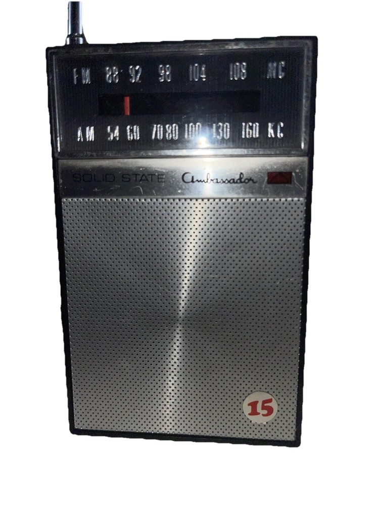 Solid State 6 Ambassador Transceiver Radio Model WT-605 Japan Made