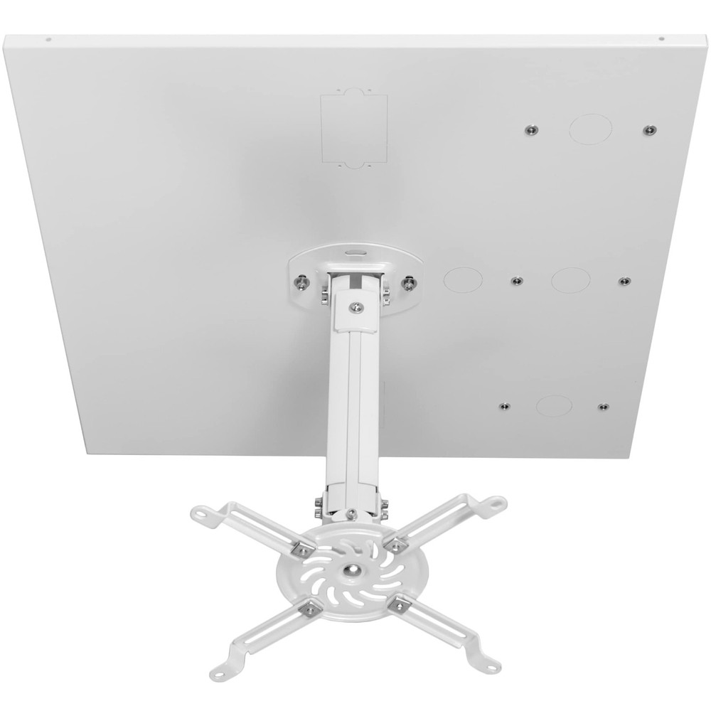 Universal Adjustable 2x2 Drop Ceiling Projector Mount Kit for Office, Home, Scho