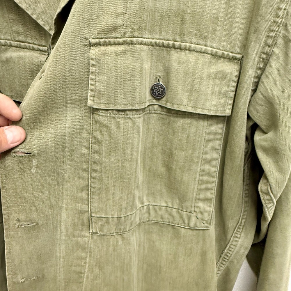 Original WWII US Army 2nd Pattern HBT Jacket