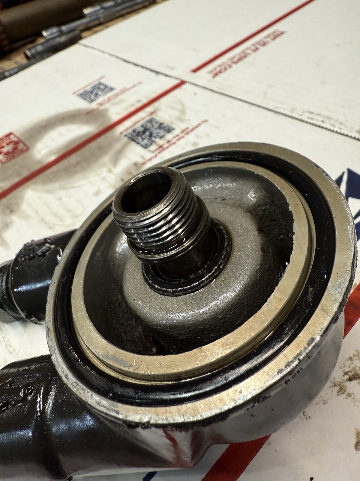 Volvo Penta oil filter adapter 3860059