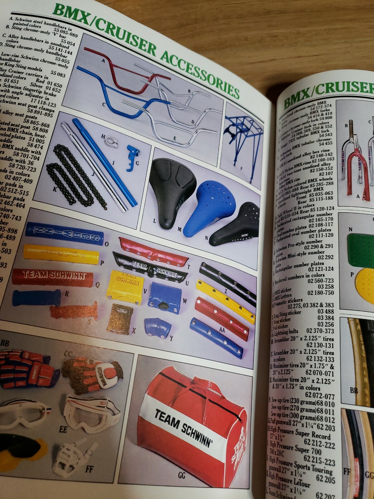 Vintage 1981 Schwinn Bicycle Catalog road BMX scrambler sting predator