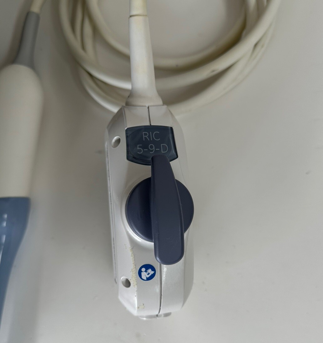 GE Ultrasound Transvaginal Transducer Probe RIC5-9-D H48651MS - DAMAGED TIP