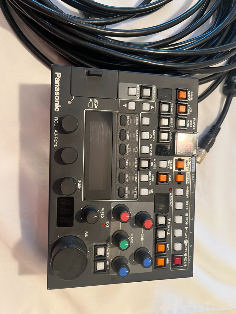 Panasonic AJ-RC10G Remote Control With Cable 30 ft