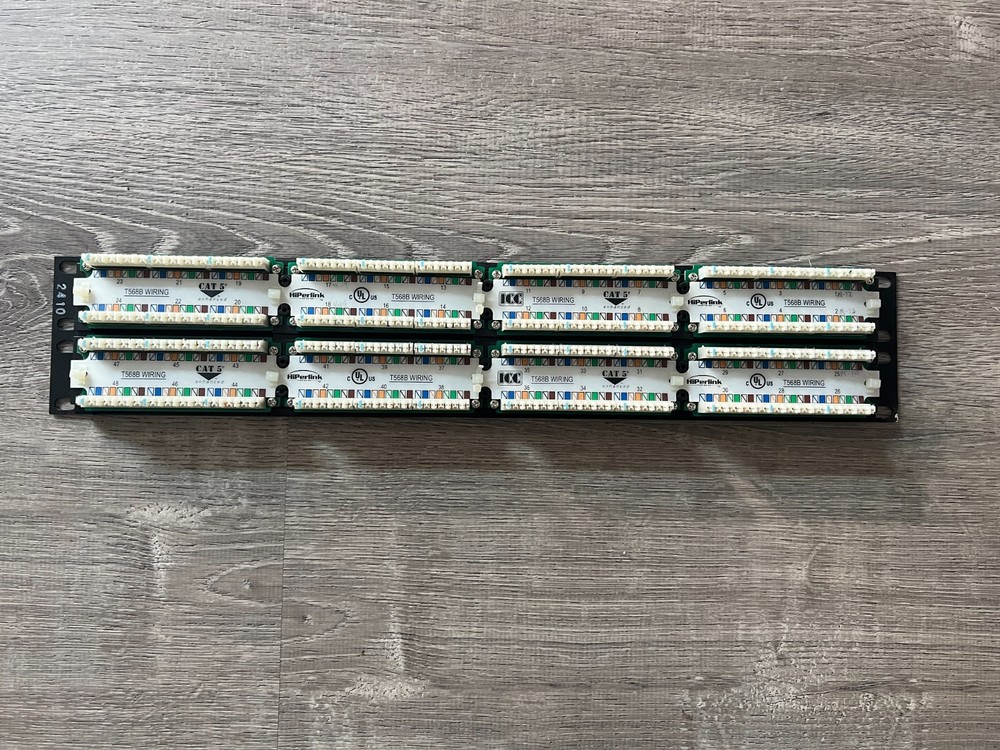 ICC T568B Cat5e Patch Panel 48port