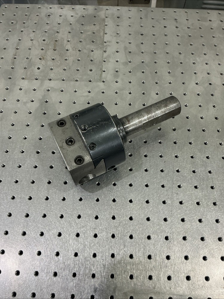 FINE ADJUSTABLE BORING HEAD 1” TOOL HOLES 1.25” SHANK
