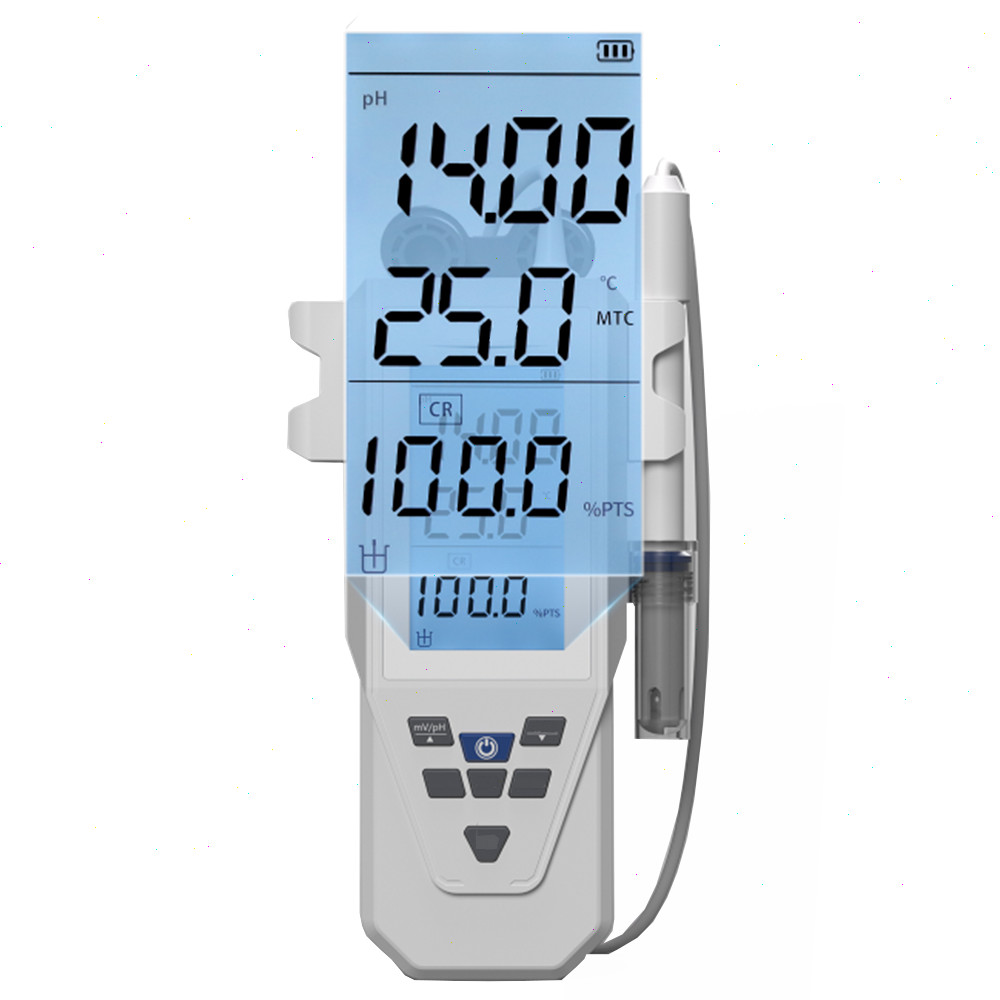 Handheld Conductivity Meter with Conductivity Solution 200 Groups Data Storage
