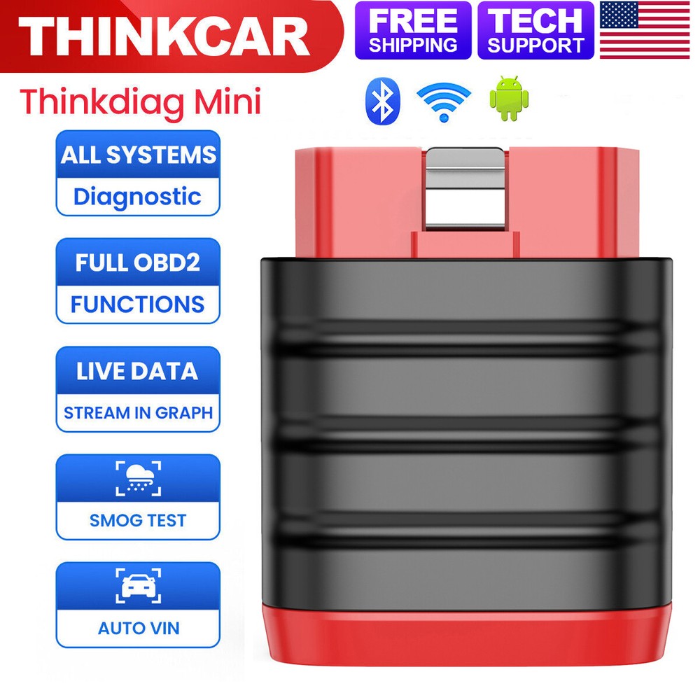 2024 THINKCAR Thinkdiag Mini OBD2 Scanner Code Reader All System Diagnostic Tool