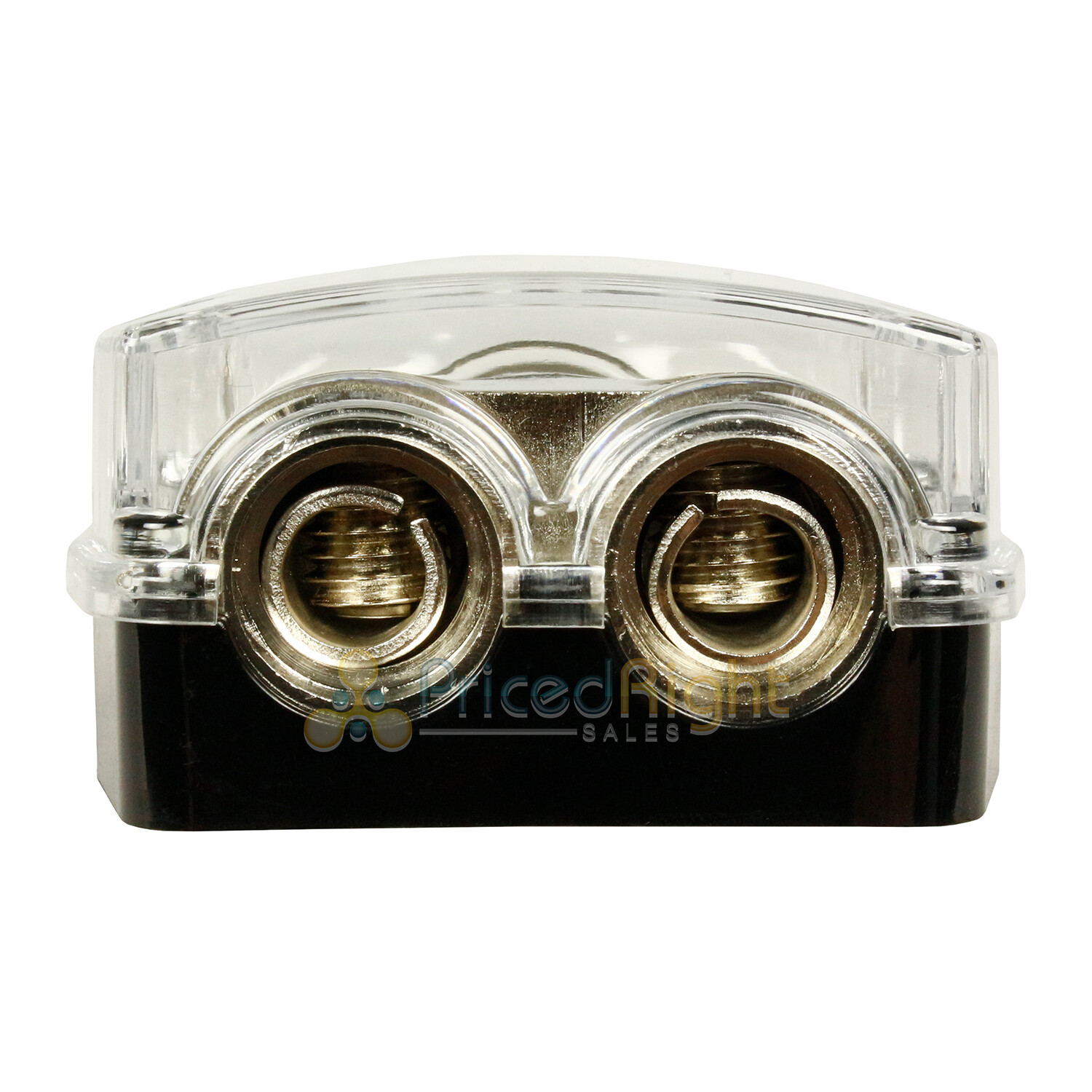 0 Gauge In Two 0/4 Gauge Out Car Audio Power Ground Distribution Block RI Audio