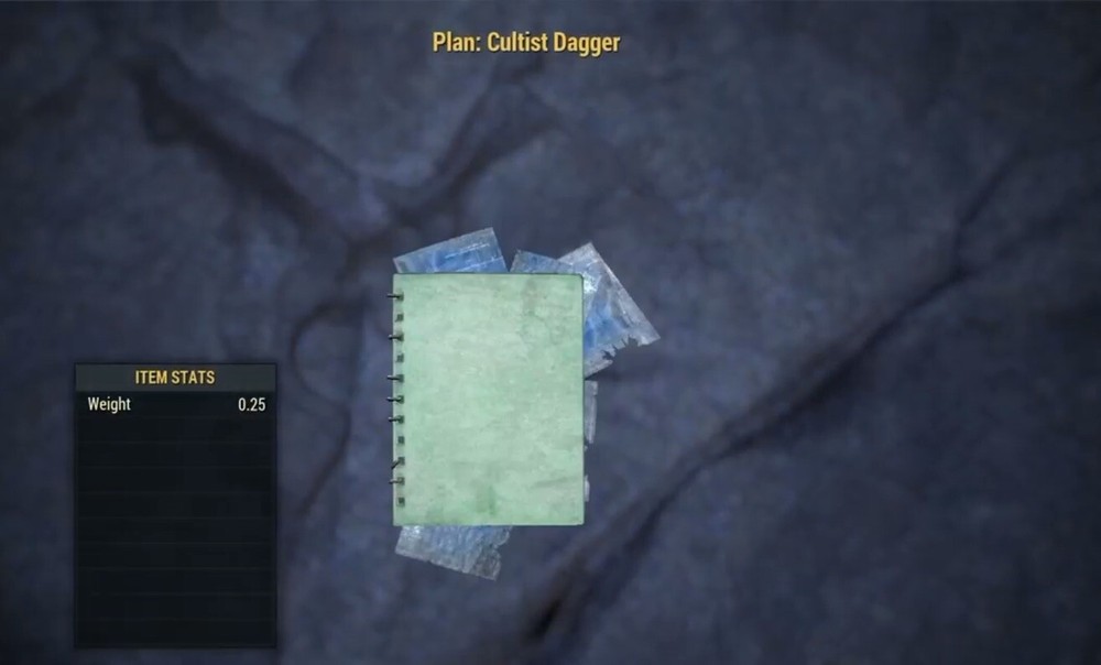 (Xbox) Cultist Dagger Plan