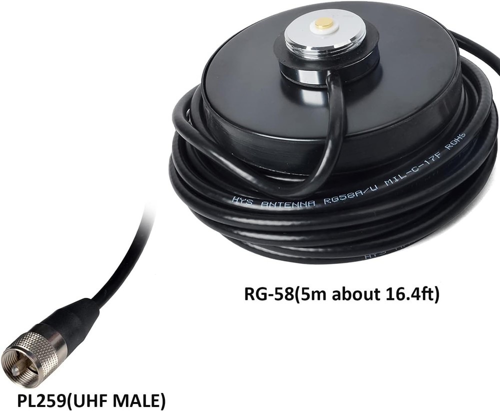 Strong Magnetic Base for NMO Antenna Installation
