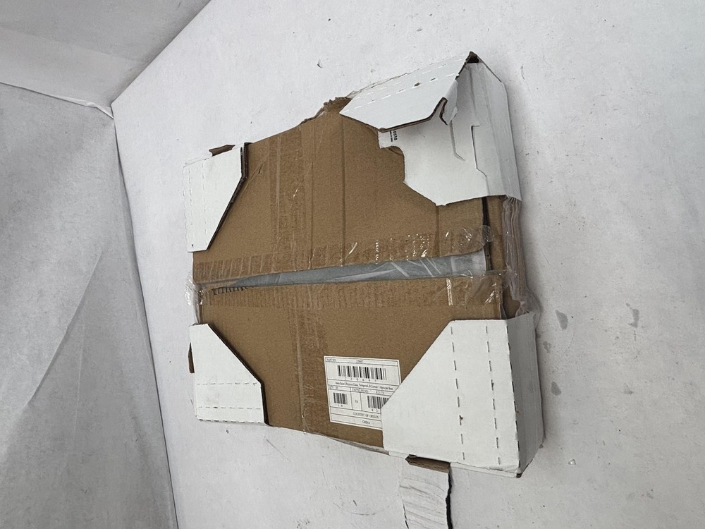 4mm Rain Pattern Tempered Glass Panel Rectangular Corner Textured Replacement