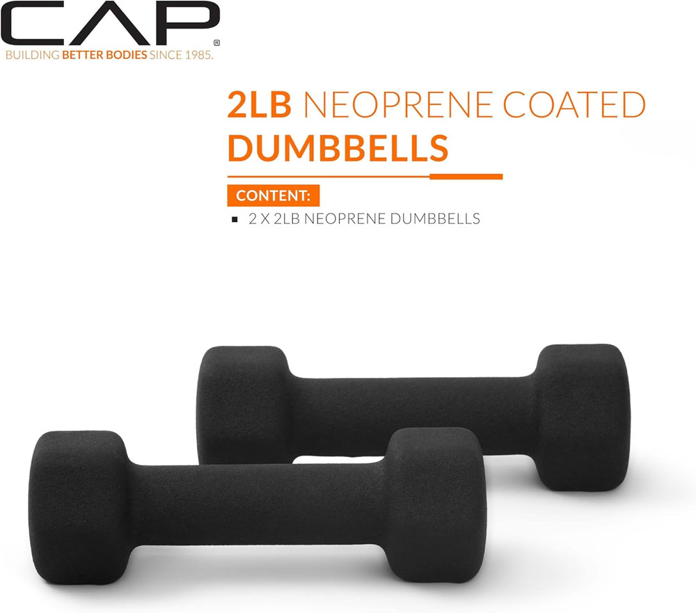 Neoprene Dumbbell Weights Pairs & Sets | Multiple Colors