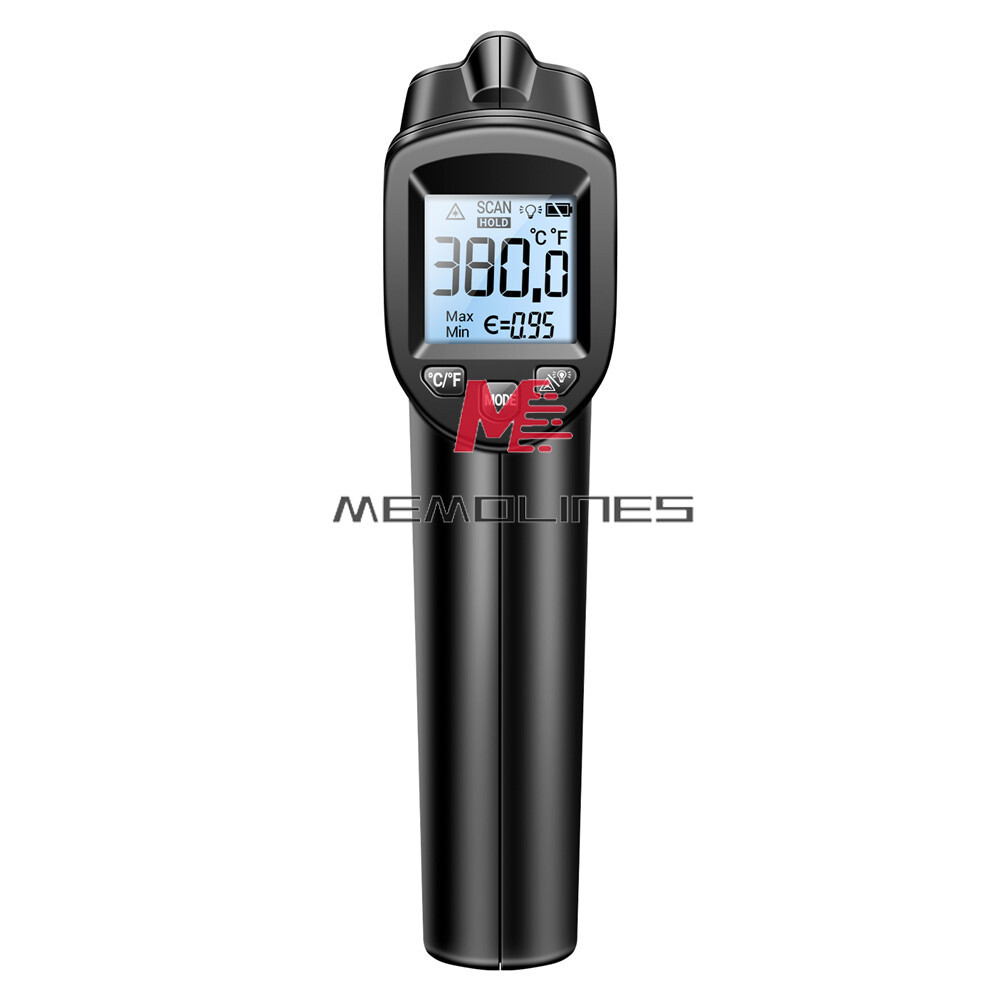 ANENG TH103 Digital Infrared Laser Thermometer LCD Backlight Industrial Meter