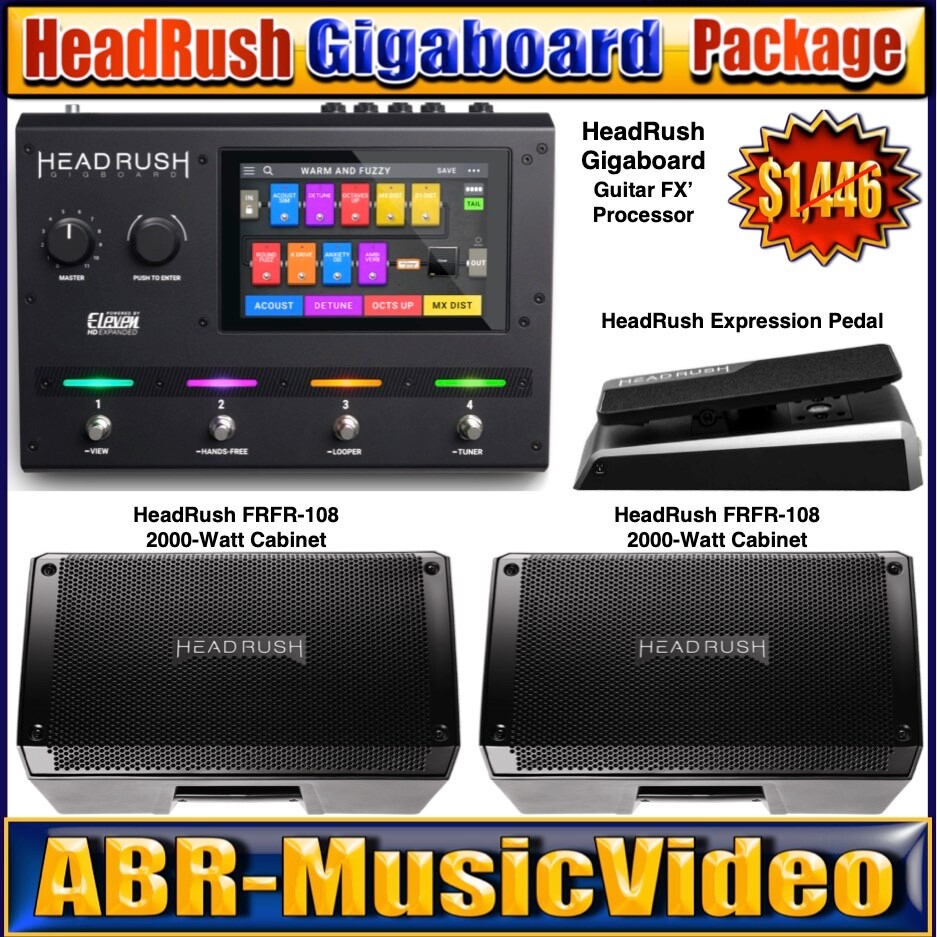 HeadRush Gigboard Multi-effects Guitar Multi Effect Processor Pedal