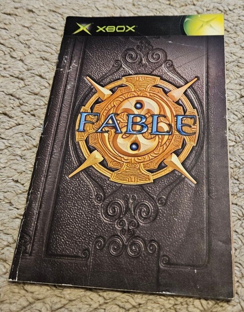 Fable XBOX Manual
