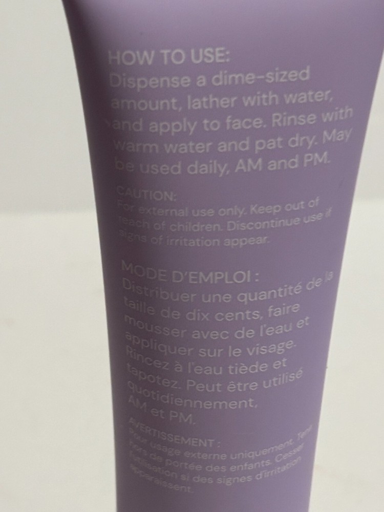 NEW BOXES GLOSSMETICS HARD RESET CLARIFYING GEL CLEANSER - 3.4 OZ
