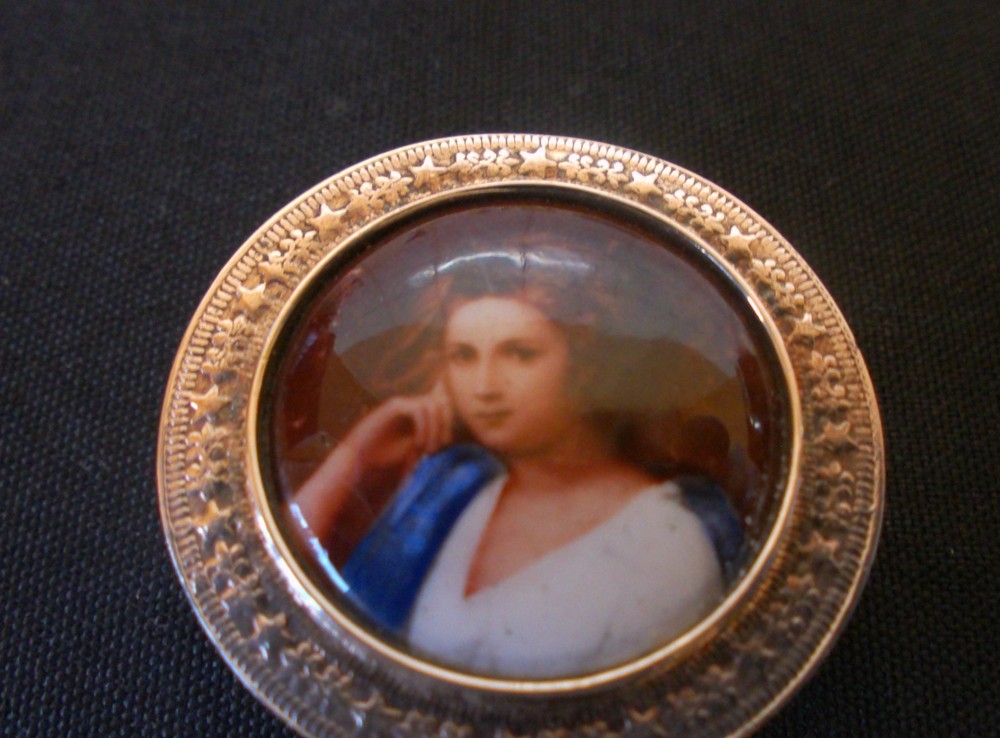 Solid Silver Victorian Lady Pill Pot Perfect Condition