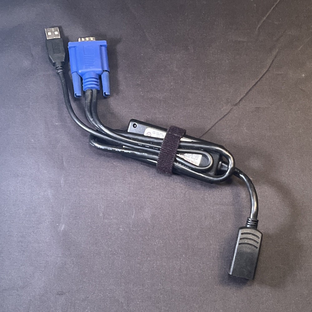 Lot of 11x Dell UF366 System Interface POD SIP USB KVM Switch Module Cable