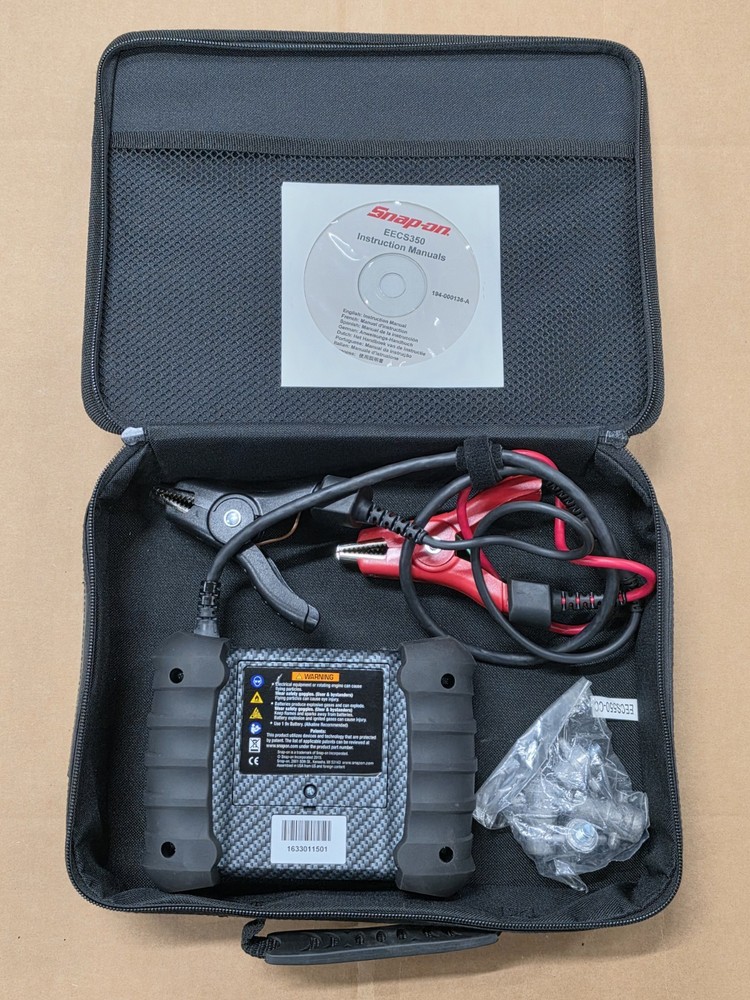 Snap On Tools Enhanced Battery System Tester EECS350 Carbon Edition