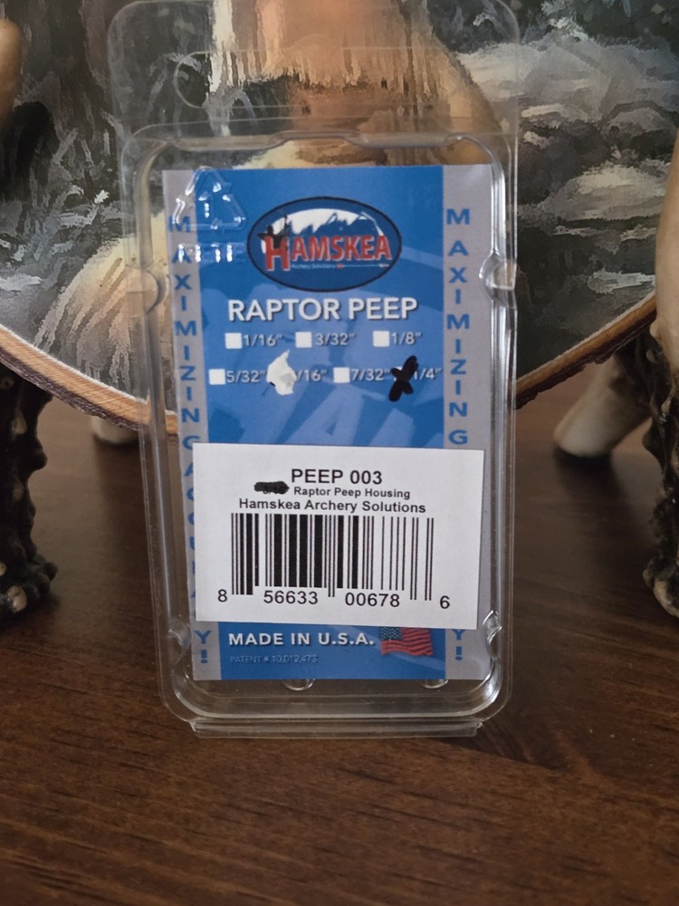Hamskea Raptor Peep - 1/4 in.