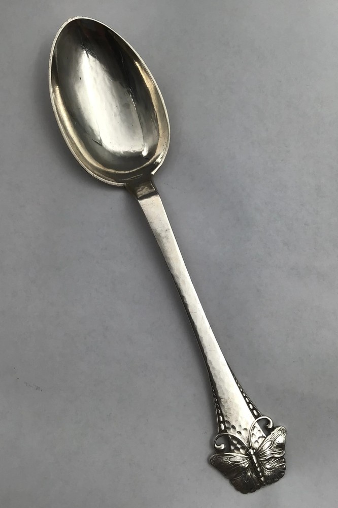 Butterfly Silver Dinner Spoon