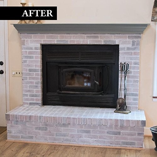 Giani Brick Transformations Whitewash Paint for Brick & Fireplaces - 16 oz Pint