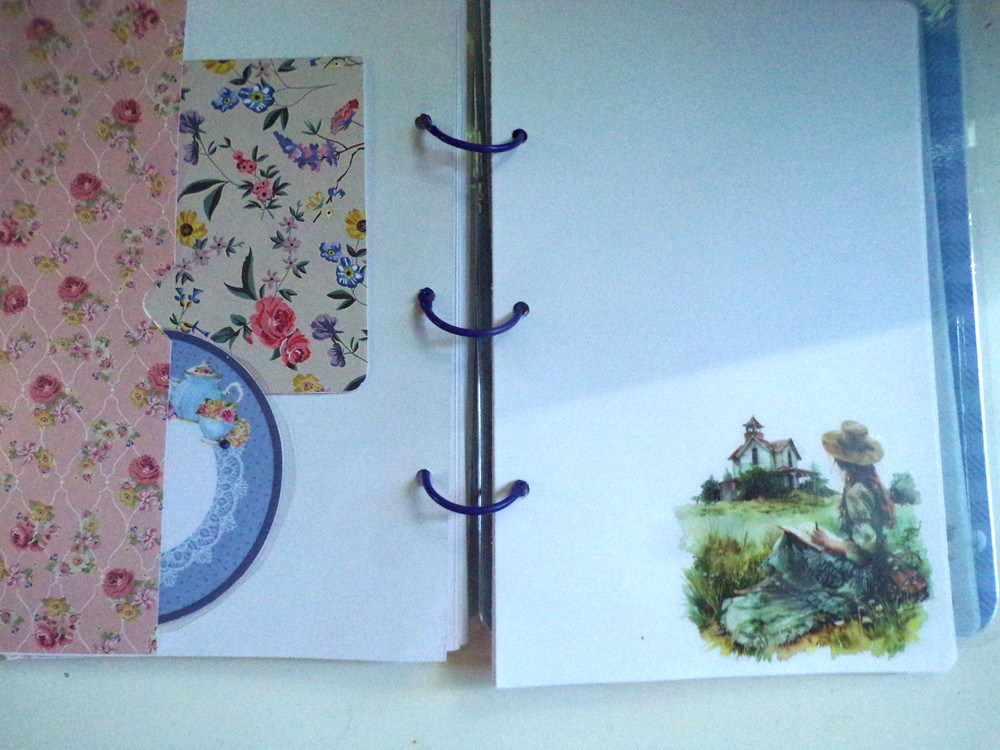 Handcrafted Junk Journal coffee and tea theme