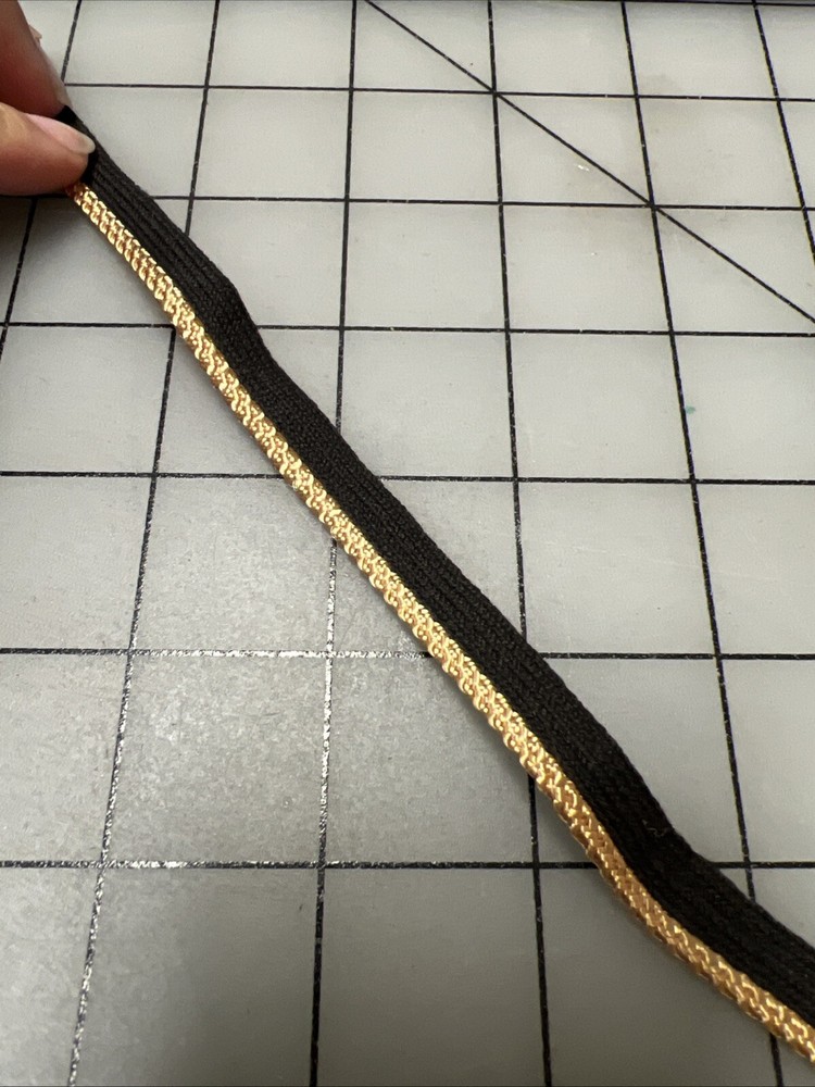 Original WW2 Garrison Cap Braid "Quartermaster Branch" TWO 24" pieces #103