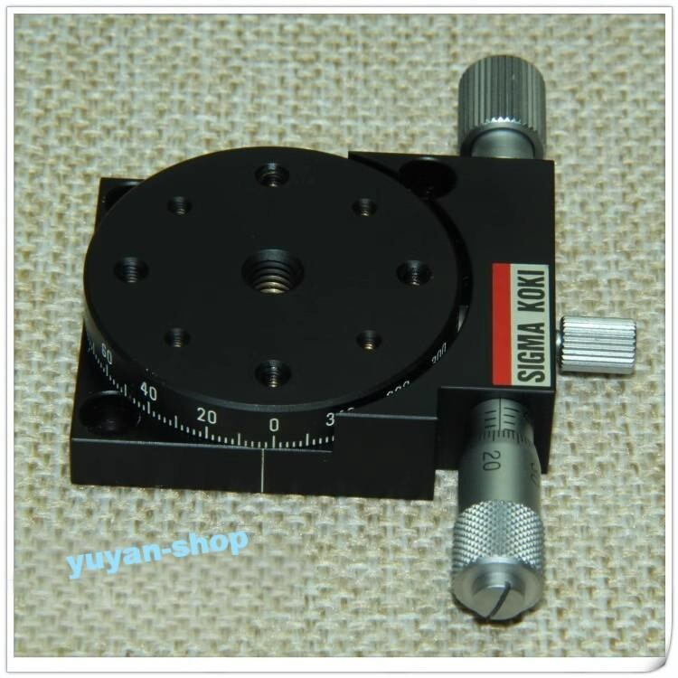 Used Good Sigma koki 404R rotating table 40MM Arkd
