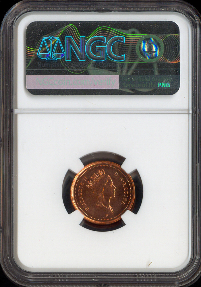 1999 P Canada Test Cent 1C NGC MS67 RD - Quality
