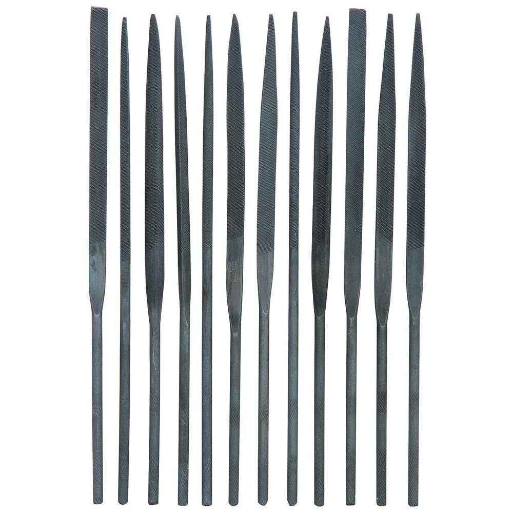 12 Piece Set Mini Smal Needle File Assorted Shaped