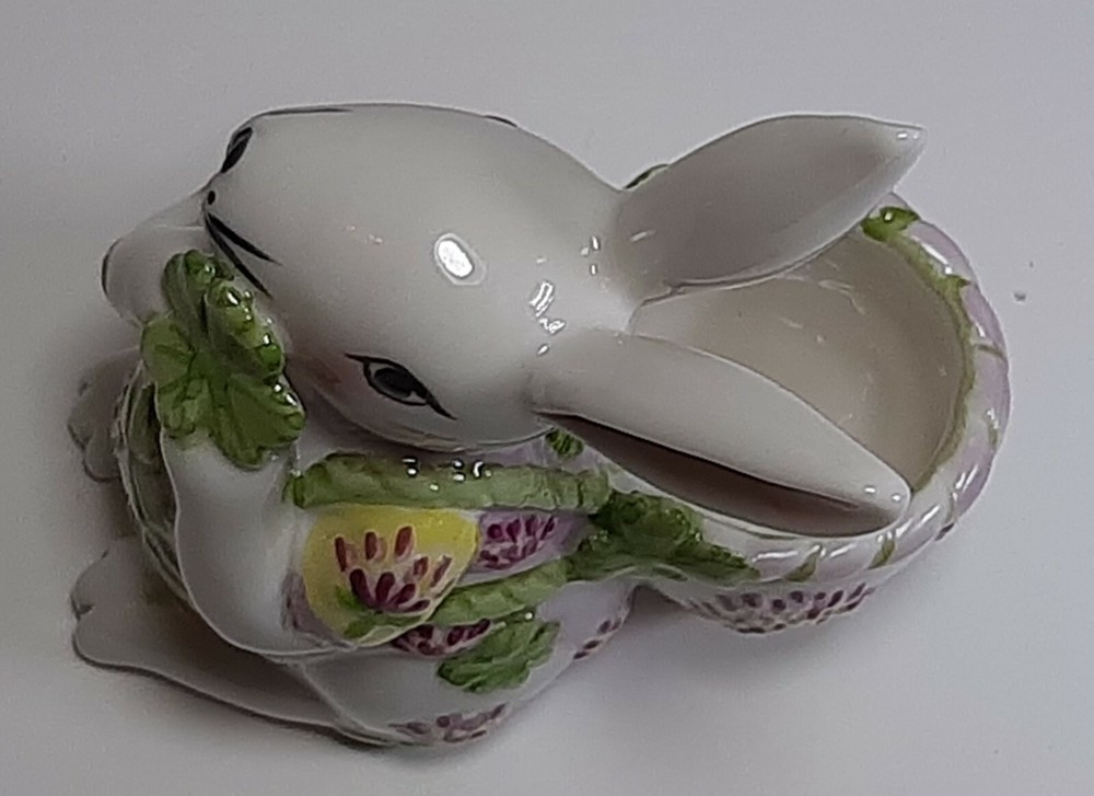 Rabbit with Gerla Egg VILLEROY & BOCH Easter cm 10 with Box