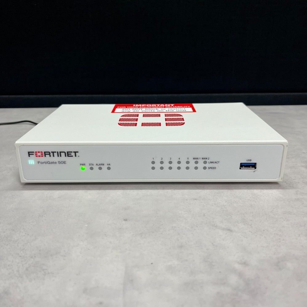 Fortinet FG-50E Fortigate-50E Network Security Firewall Tested Good!【1day ship!】