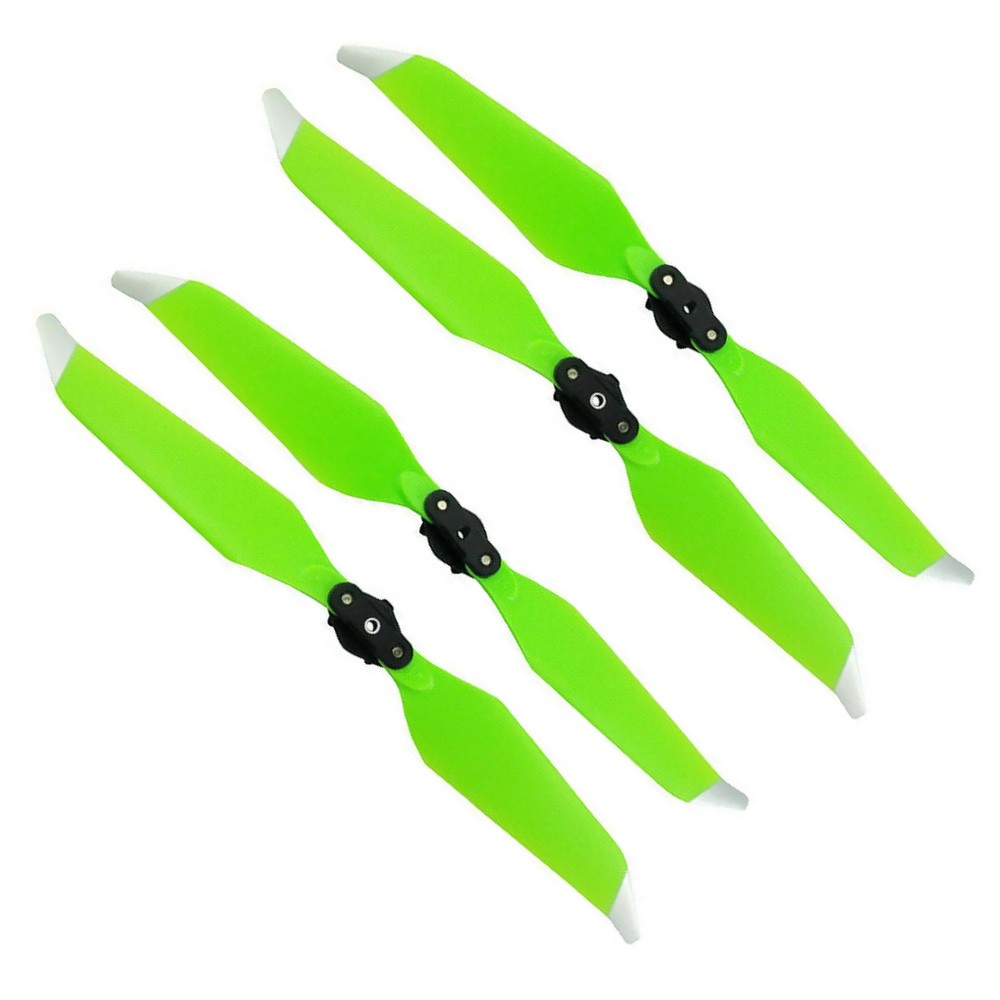 2Pair Quick-Release Green Propellers 8331F For DJI Mavic PRO Platinum Drone