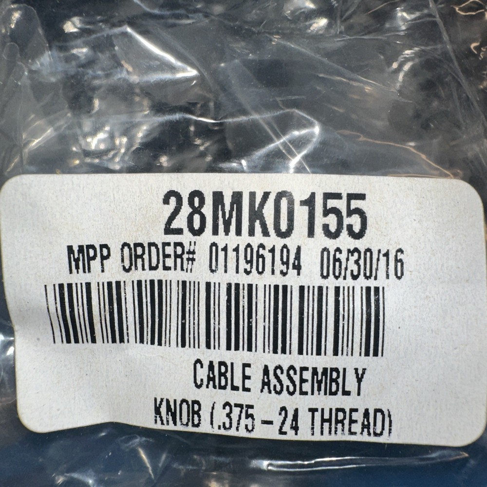 New Muncie blue replacement PTO cable control knob