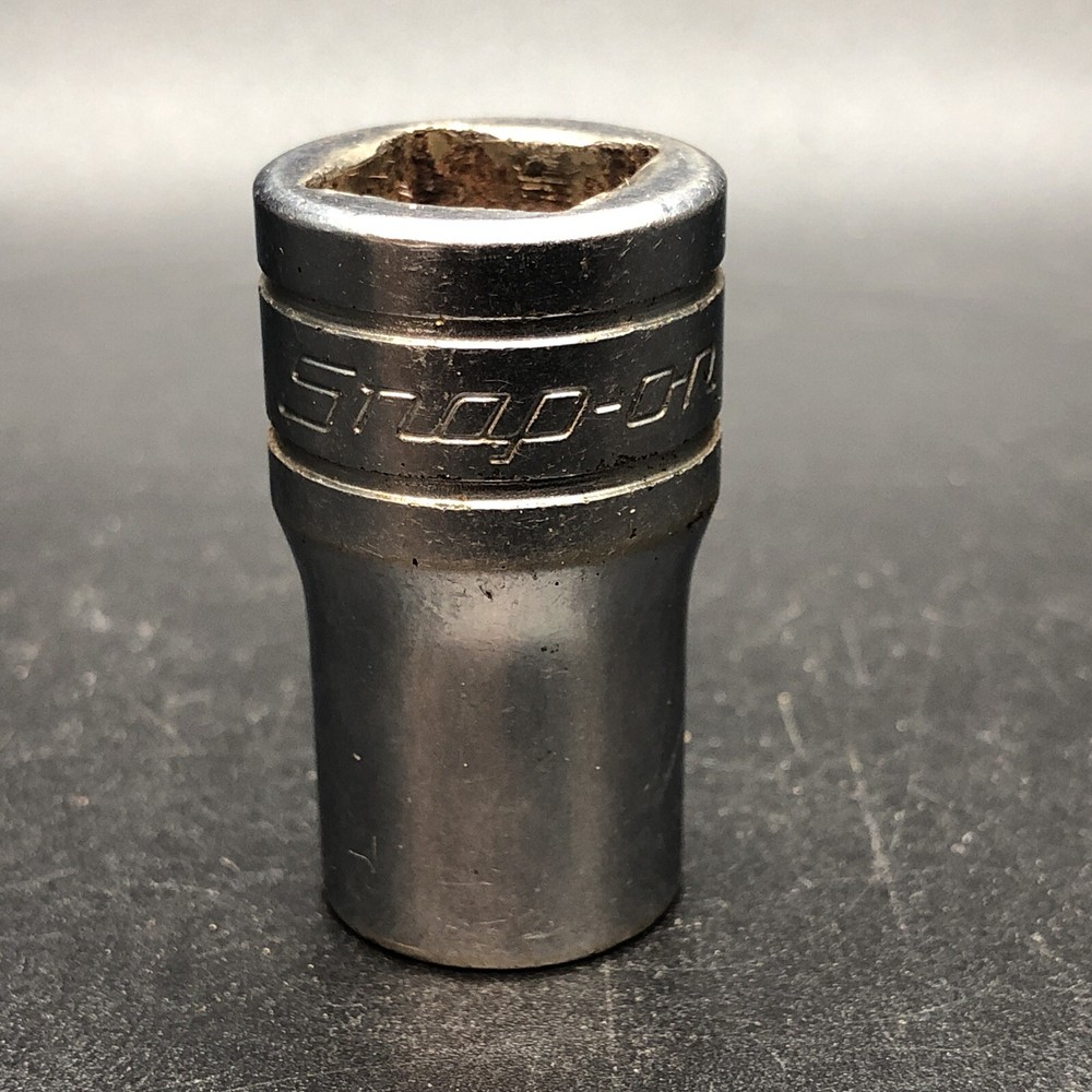 Snap On 1/2" Drive 1/2" 6PT SAE Shallow Chrome Socket TW161