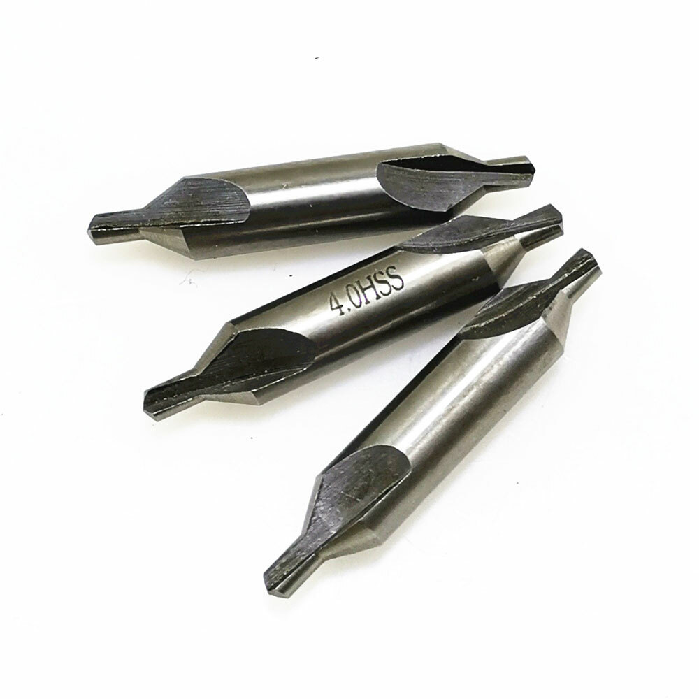 8sets 60° Center Drill Countersink Lathe Bit Mill Tooling Set
