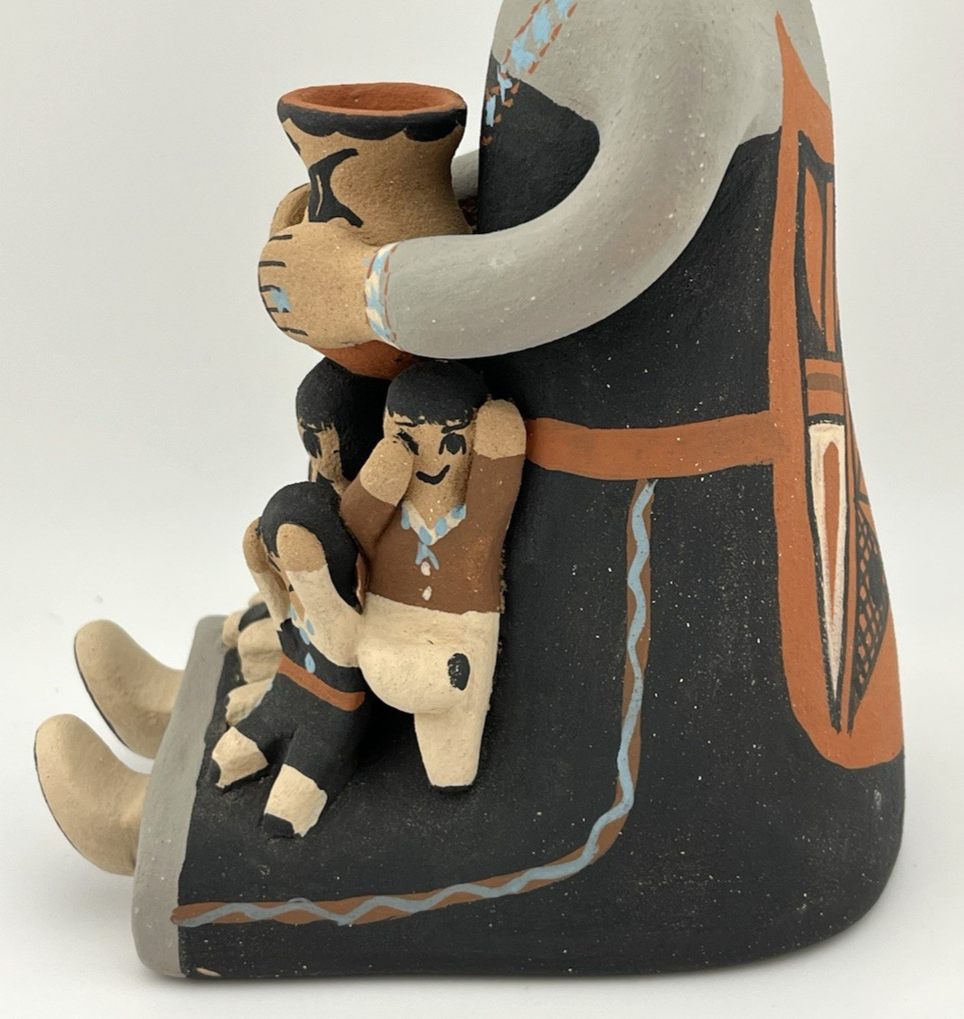 Jemez Pueblo Storyteller by Sabaquie – Southwest Native American