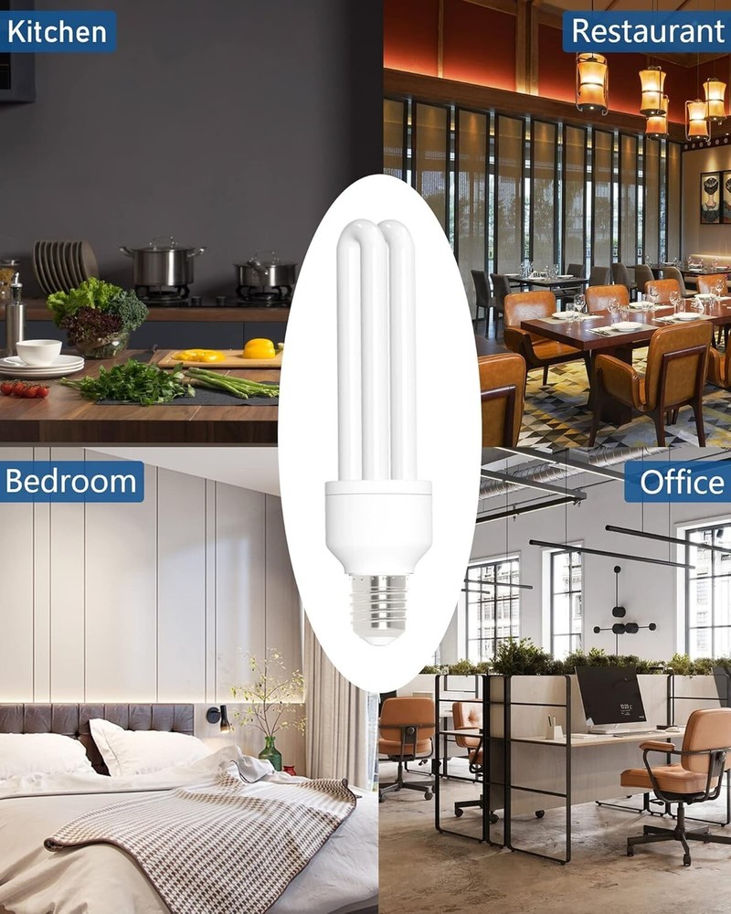 E27 15w U Type Replacement Bulb for 15w Bug Zapper, 2 Pack