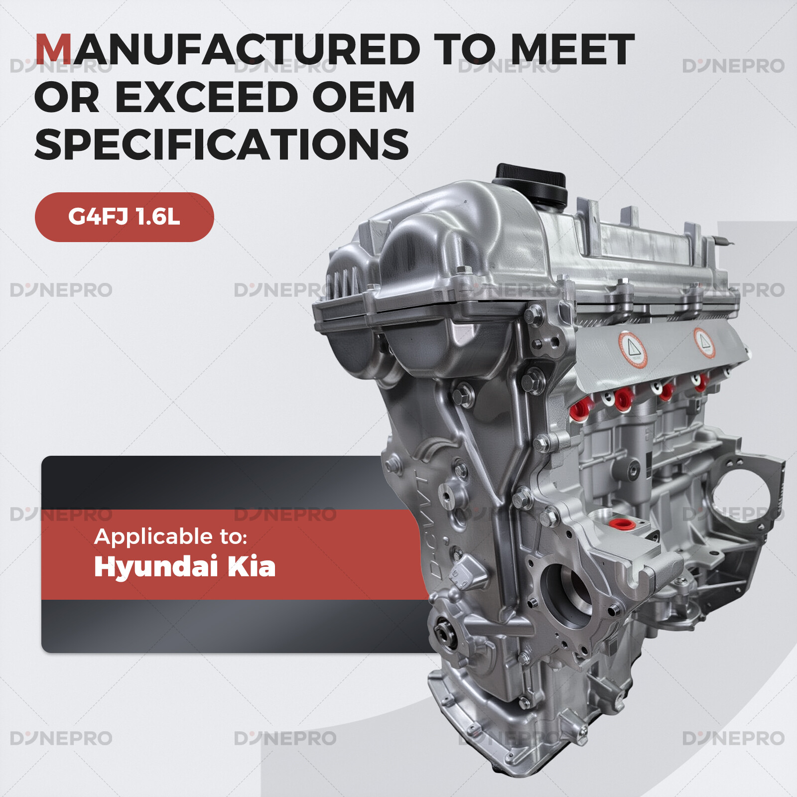 G4FJ 1.6T Engine Assembly For Hyundai Tucson Sonata Elantra Kia Optima Soul NEW