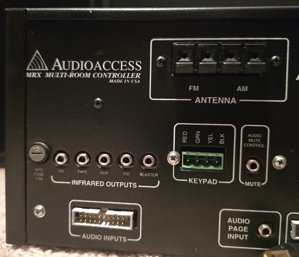 Audioaccess MRX Multi Room Source Controller No Cables Untested FREE SHIPPING 👀