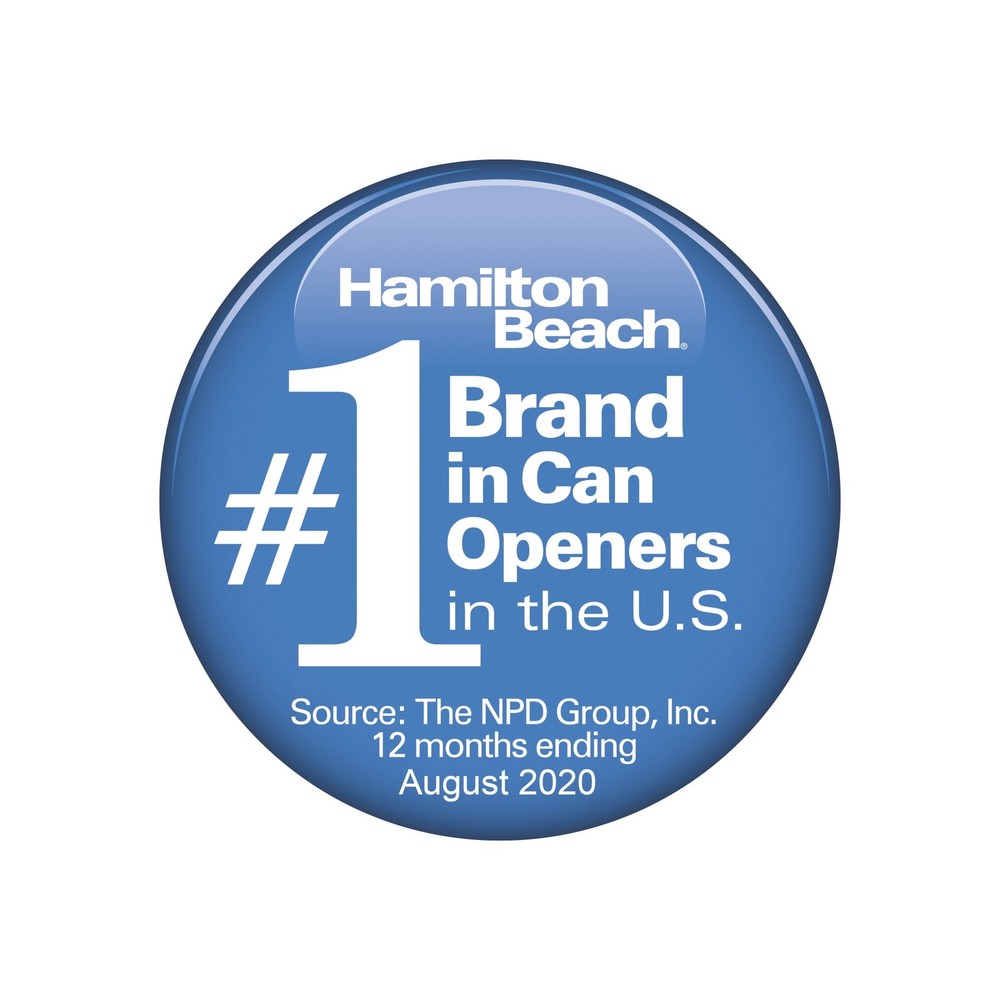 Hamilton Beach SureCut Automatic Electric Can Opener with Multi Tool, Stainless