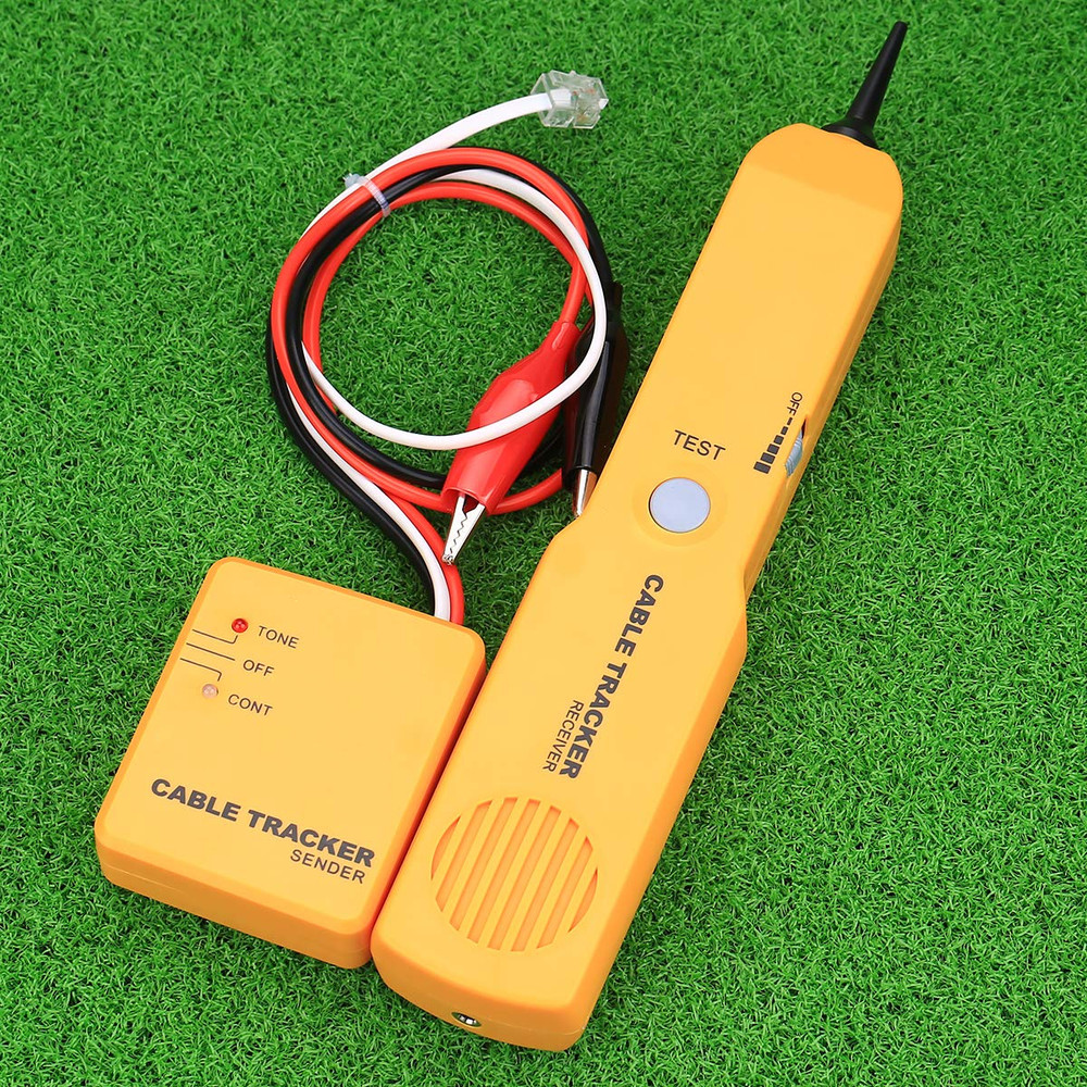 Cable Finder Tone Generator Probe Wire Tracker Circuit Tester with Alligator Cli
