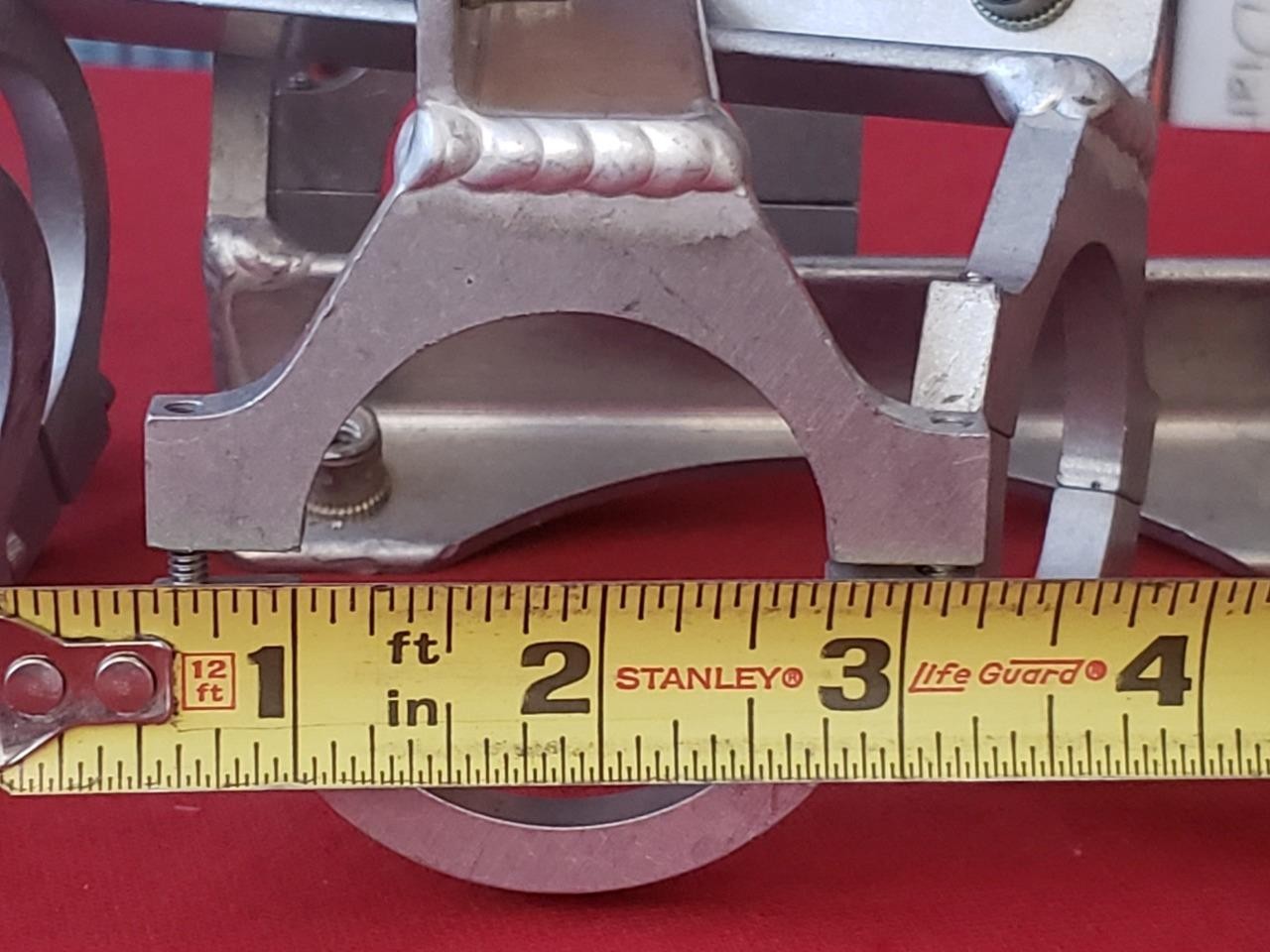 Parker Pumper 1-3/4" air hose mounting bracket clamp holder racing helmet blower