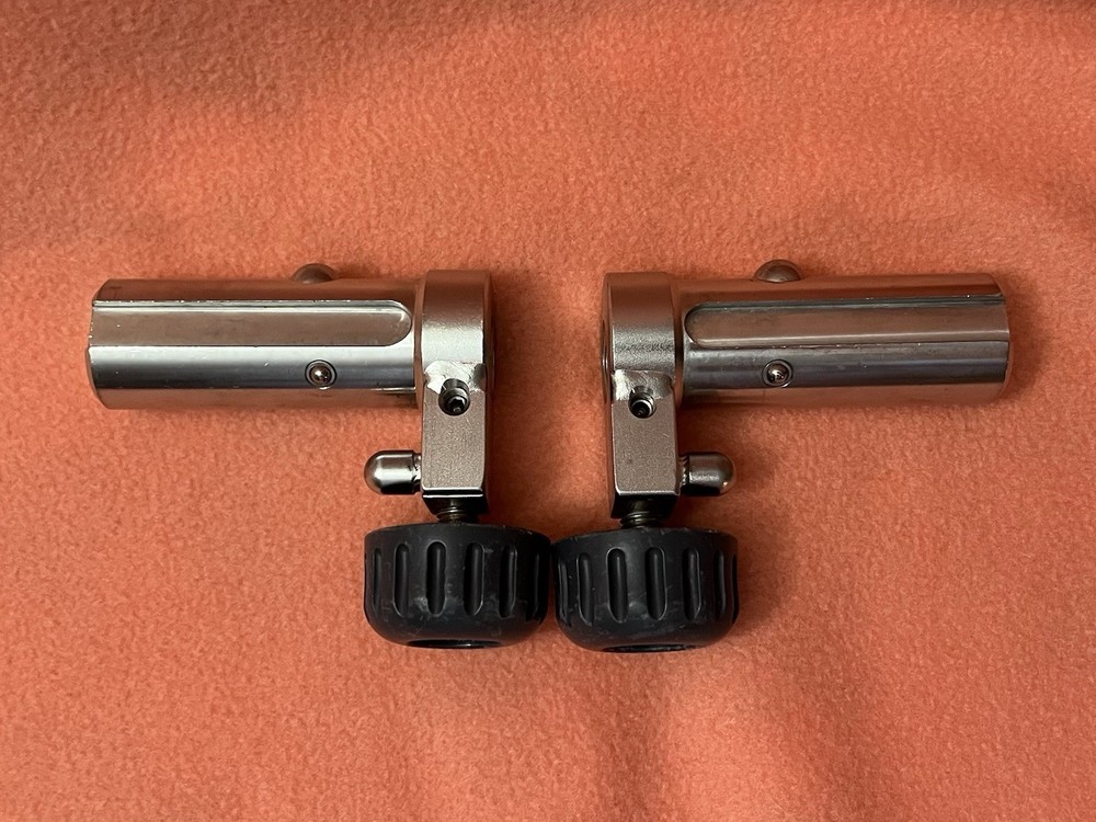 Getinge • Left & Right Maquet Pole Clamp Table Attachments • 1132.81A