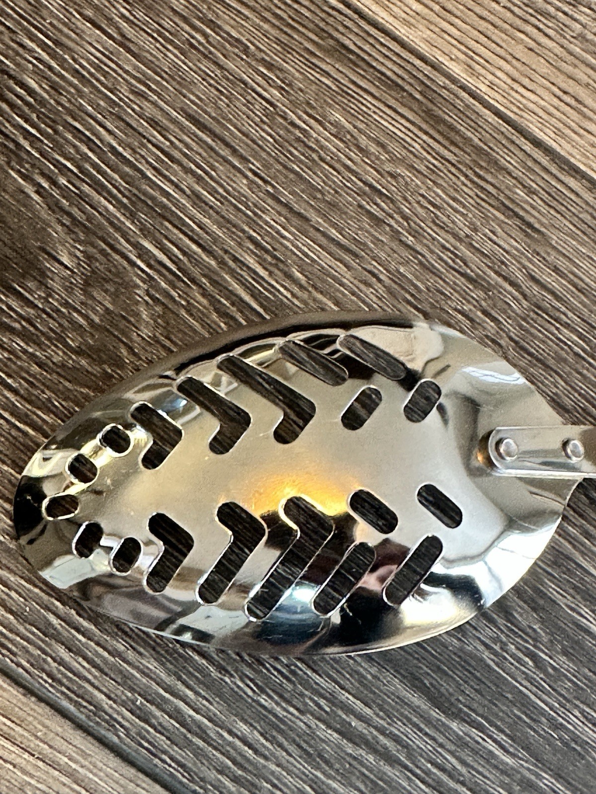 CUTCO Vintage Basting Serving & Slotted Spoon Pearl White Handle 17 KJ